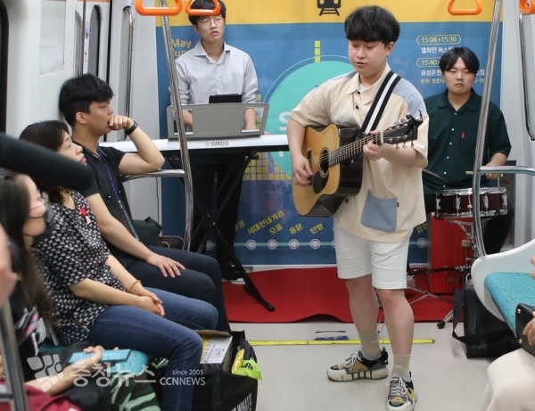 대전도시철도,‘열차 버스킹 서브웨이 페스티벌’큰 호응