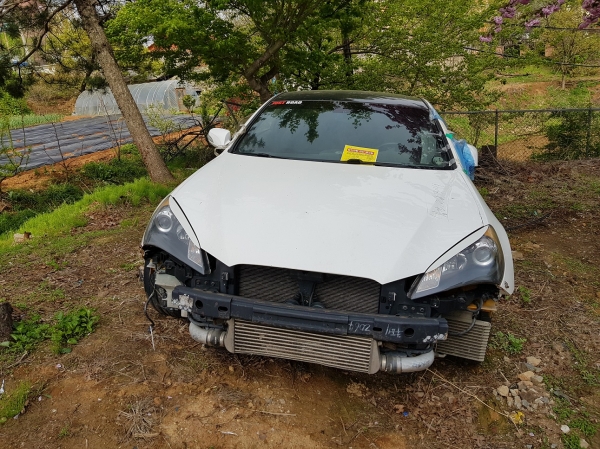 무단방치차량 모습