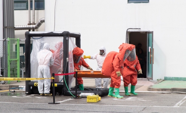 2019 을지태극연습 테러 대응 훈련 실시(대덕 산단 폭발 테러 상황 가정, 화재 복구 활동 펼쳐)