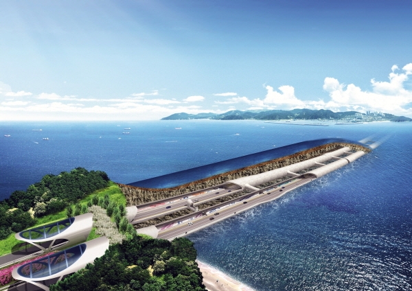 보령-태안 해저터널 조감도