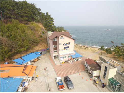 나곡 1리 어촌 체험마을 전경