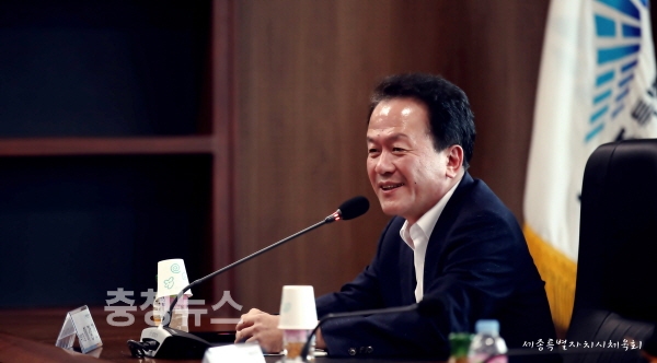 이강진 세종시 정무부시장 / 충청뉴스 최형순 기자