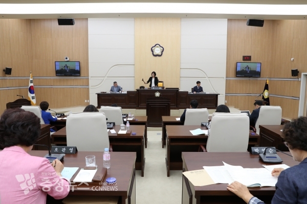 대전 동구의회 제243회 임시회 모습