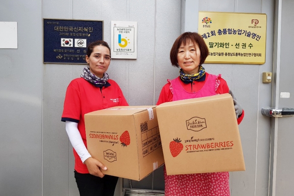 국내 소비자들에게 큰 인기를 누리고 있는 새콤달콤 서산냉동딸기가 호주인의 식탁에 오르게 됐다.