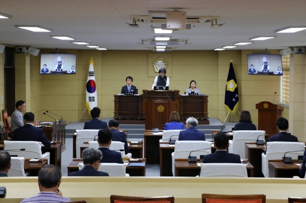 부여군의회 제235회 정례회 2차 본회의