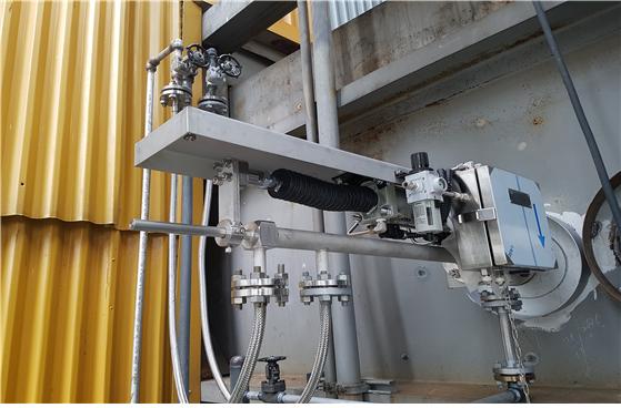 액상환원제 직분사 황연저감설비 설치사진