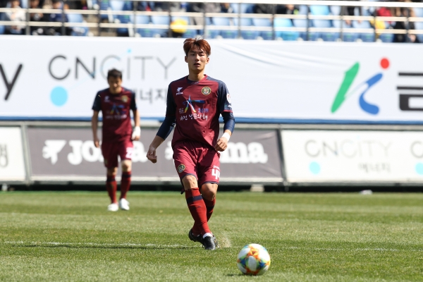 대전시티즌 경기 모습