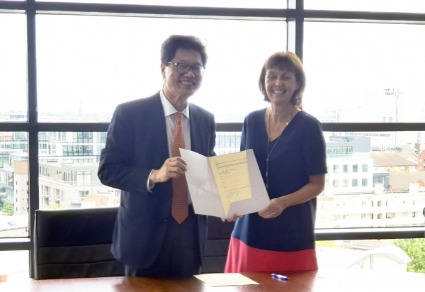 충남대-트리니티대학 양해각서 체결