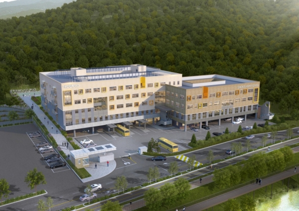 행복학교 조감도