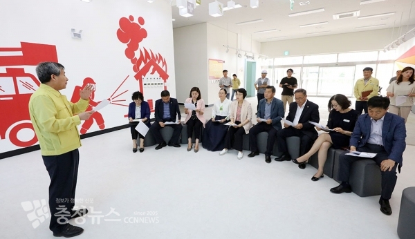 서해안 안전체험관 방문