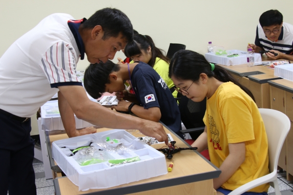 월송동주민자치위, ‘청소년 드론교육’ 운영