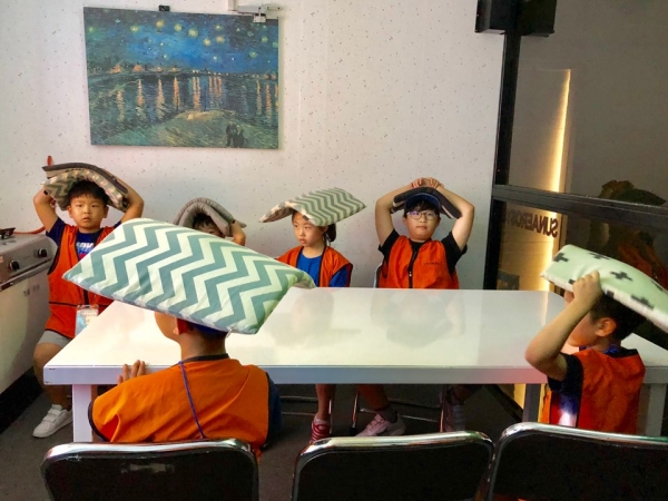 지난 6일 한서대학교 부설 재난안전교육원에서 태안군민 150여명을 대상으로 『체험형 재난안전교육』 시행