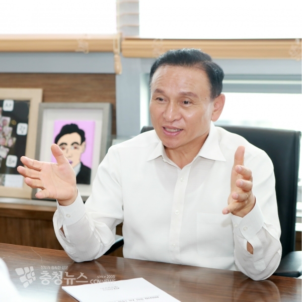 구본영 천안시장 / 충청뉴스 최형순 기자