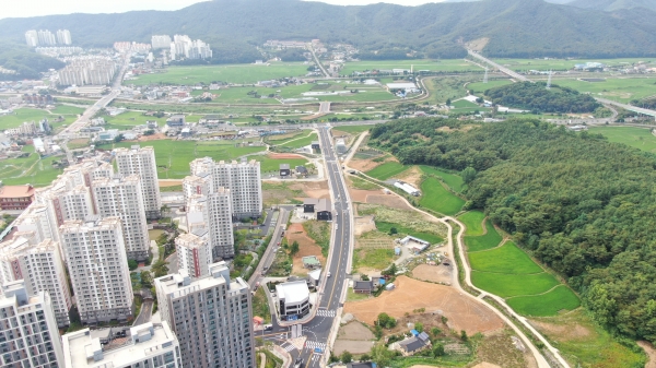 한내여중길~국도36호선 도시계획도로
