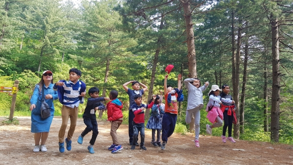 최우수상, 김성희씨 '뜨자 날자 숲으로'