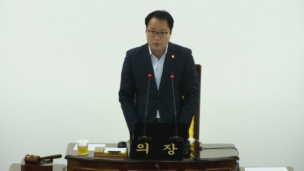 서천군의회 조동준 의장