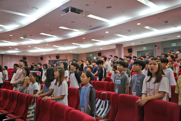 ‘천안시 초중등 중국어·일본어 합숙캠프’ 진행 모습