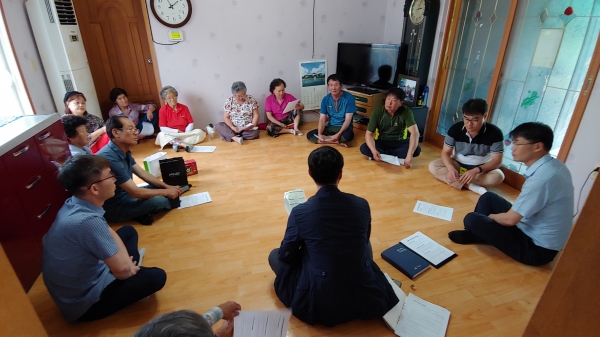 음봉면 소동3리 주민설명회로 소규모수도시설 시설폐지 합의