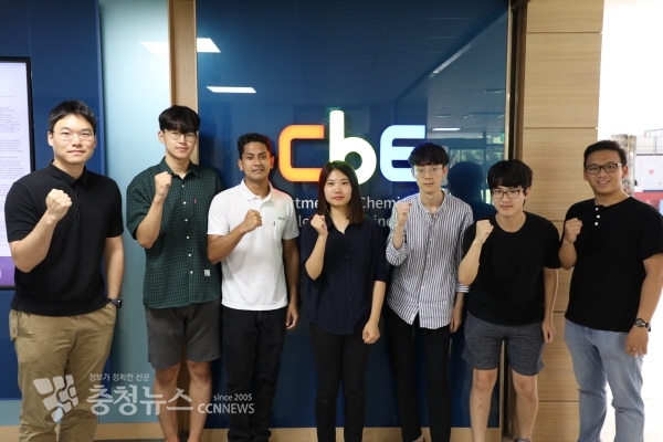 케미카 한국 지역 예선 대회 우승을 차지한 KAIST 카이탈리스트 팀