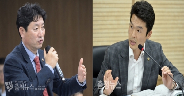 좌로부터 세종시의회 윤형권 의원, 노종용 의원