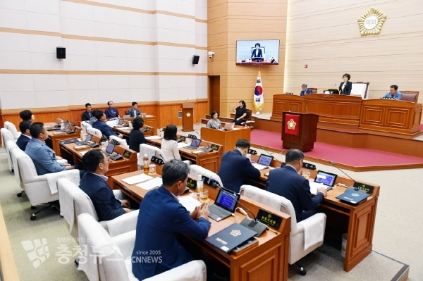 보령시의회 제218회 임시회 폐회