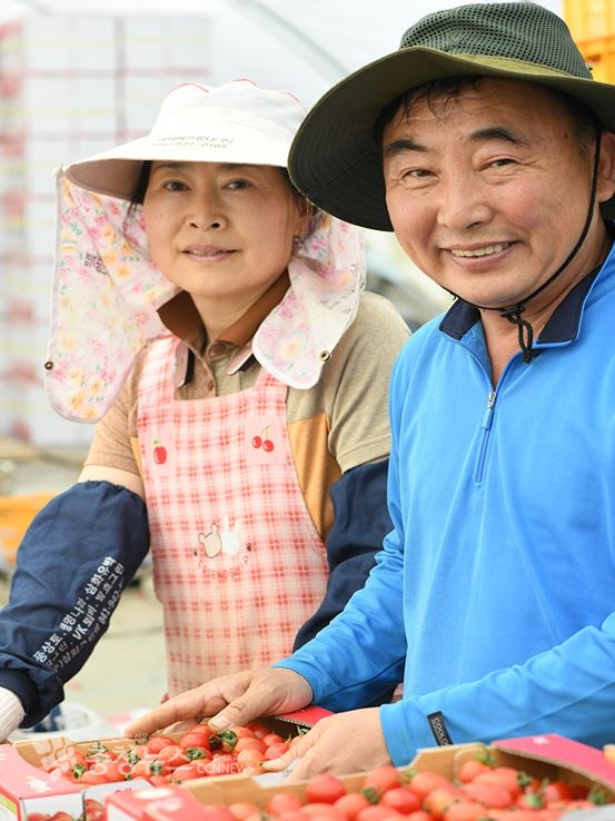 최장근.이현주 부부 / 충청뉴스 최형순 기자