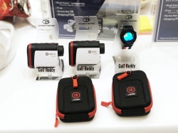 골프존데카의 레이저형 거리측정기 △GB LASER 1S △GB LASER 1 △워치형 거리측정기 aim W10.