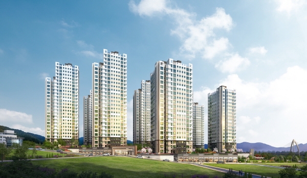 대전 유성 대광로제비앙 투시도.