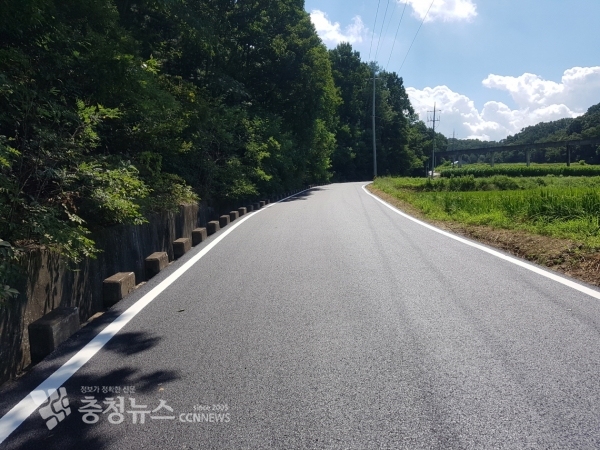 영대리마을 안길 확장공사 완료
