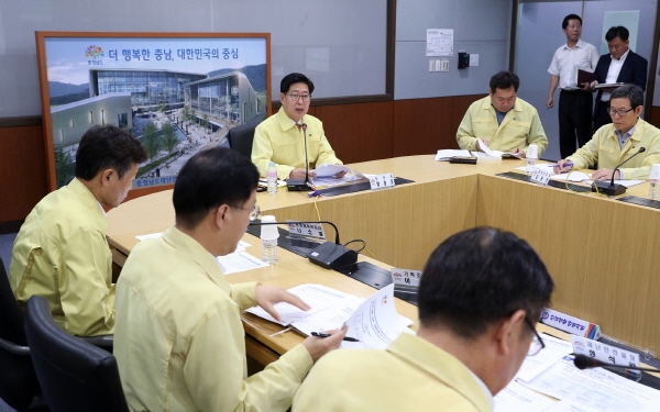 태풍 링링 피해 복구 실국보고회