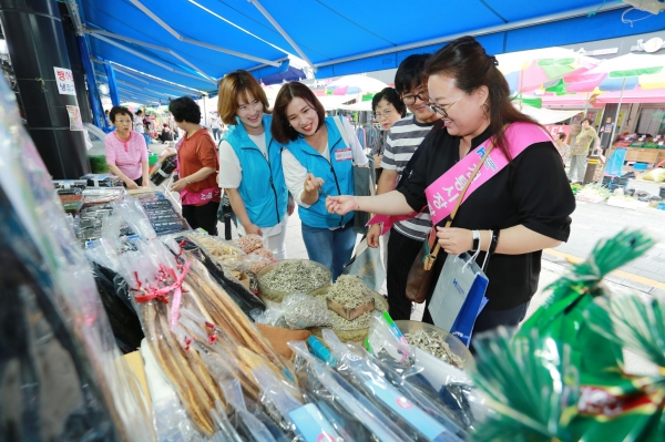 현대제철, 추석맞이 ‘재래시장 활성화 캠페인’