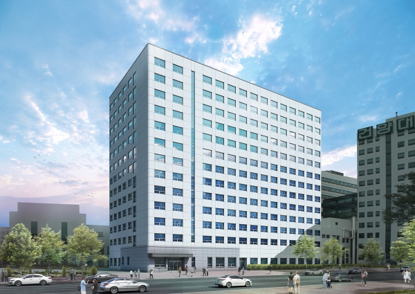 건양대병원 교직원기숙사 투시도.