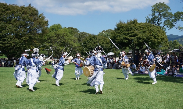 농악 풍물공연 모습