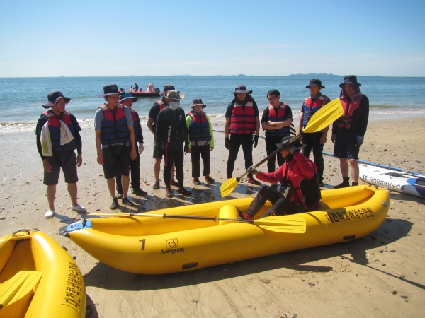 대전학생해양수련원 직원연수 모습
