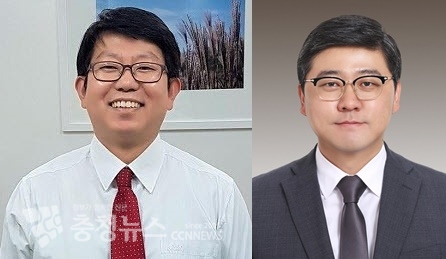 중구 정치신인. (왼쪽부터) 전병덕 전 청와대 행정관, 권오철 중부대 겸임교수