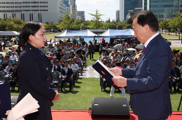 공공교통 환경주간 기념행사 모습