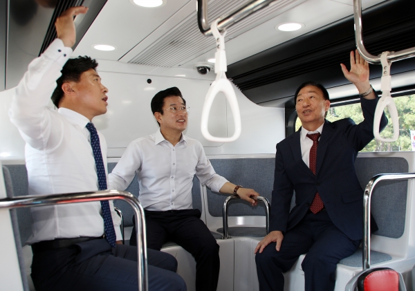 공공교통 환경주간 기념행사 모습