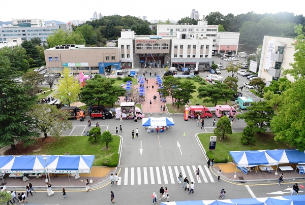 백마대동제 개최 모습