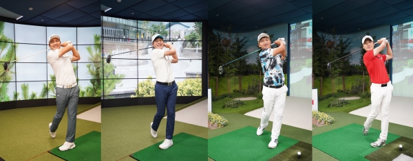 ‘2019 삼성증권 GTOUR 6차’ 결선 대회 주요 선수–(좌측부터) 김민수, 민덕기, 김홍택, 최민욱