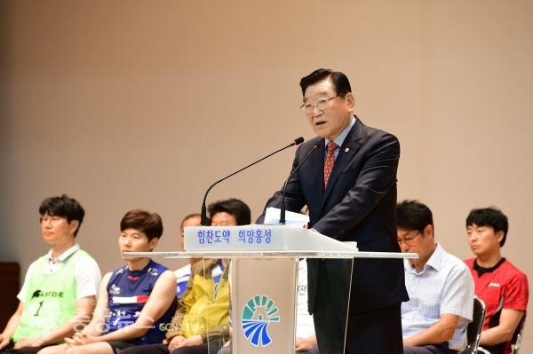 김석환 홍성군수 / 충청뉴스 최형순 기자