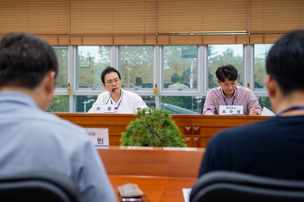 2일 ‘제1회 청년이사회’를 개최하고 첫 안건에 대하여 심의했다.