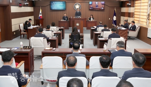 태안군의회, 제263회 임시회 / 충청뉴스 최형순 기자