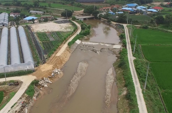 집중호우 시 피해사진-광기지구