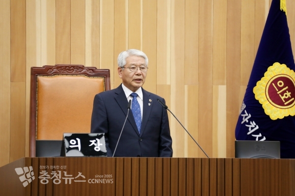 서금택 세종시의회 의장 / 충청뉴스 최형슌 기자