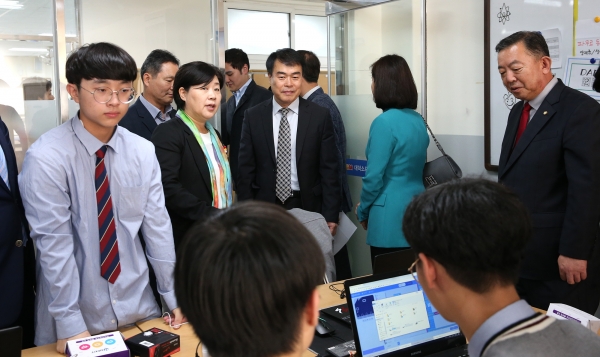 대덕소프트웨어마이스터고 방문