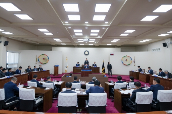 공주시의회 임시회 본회의