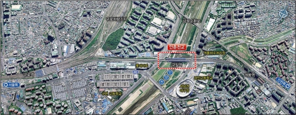 안춘천교 위치도