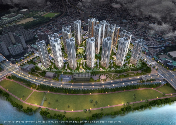 대전 도마 e편한세상 포레나 조감도