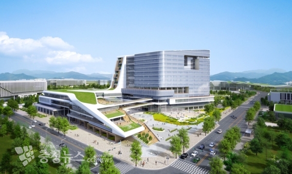 신청사 조감도 최종안 (사진= 행안부 제공)