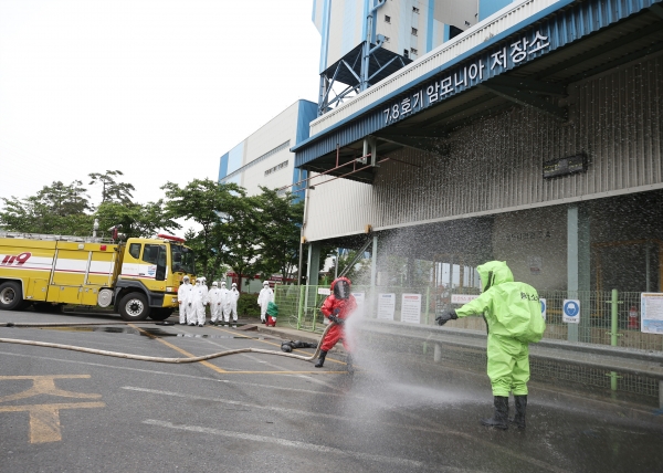 지난해 안전한국훈련 장면